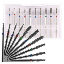 Sunone Diamond Nail Cutter Set 10 Pieces