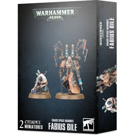 Warhammer 40k - Space Marine du Chaos Fabius Bile