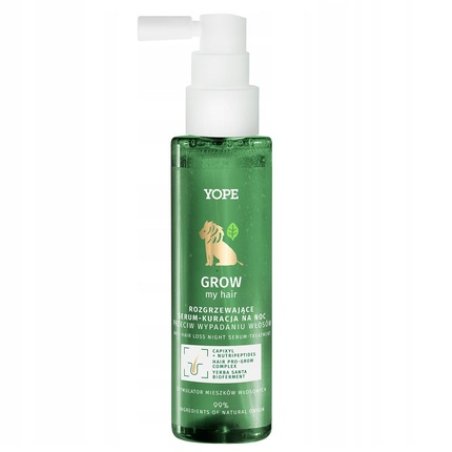 Yope Grow My Hair Warming Serum Treatment For Scalp Night 110ml