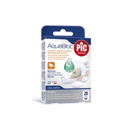 Pic Aquabloc Waterproof Plasters Mix 20 Units