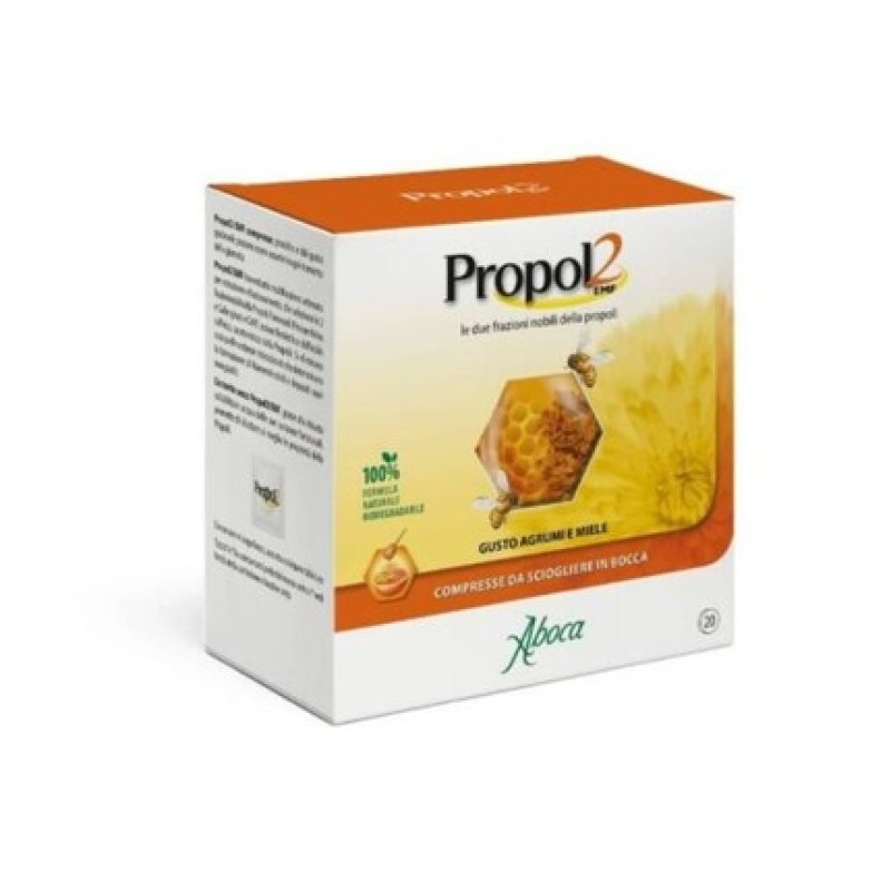 ABOCA Propol2 EMF Lungs Health Supplement 20 Tablets