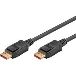 Goobay 74759 DisplayPort cable 1 m Black