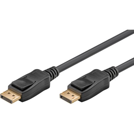 Goobay 74749 câble DisplayPort 3 m Noir
