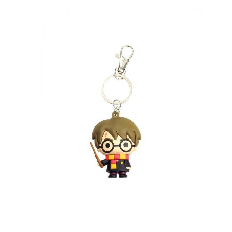 HARRY POTTER - Rubber Figure Keychain - Harry Potter