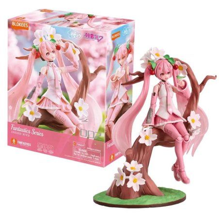 HATSUNE MIKU - Sakura Miku - Model Kit Fantastics Series Blokees