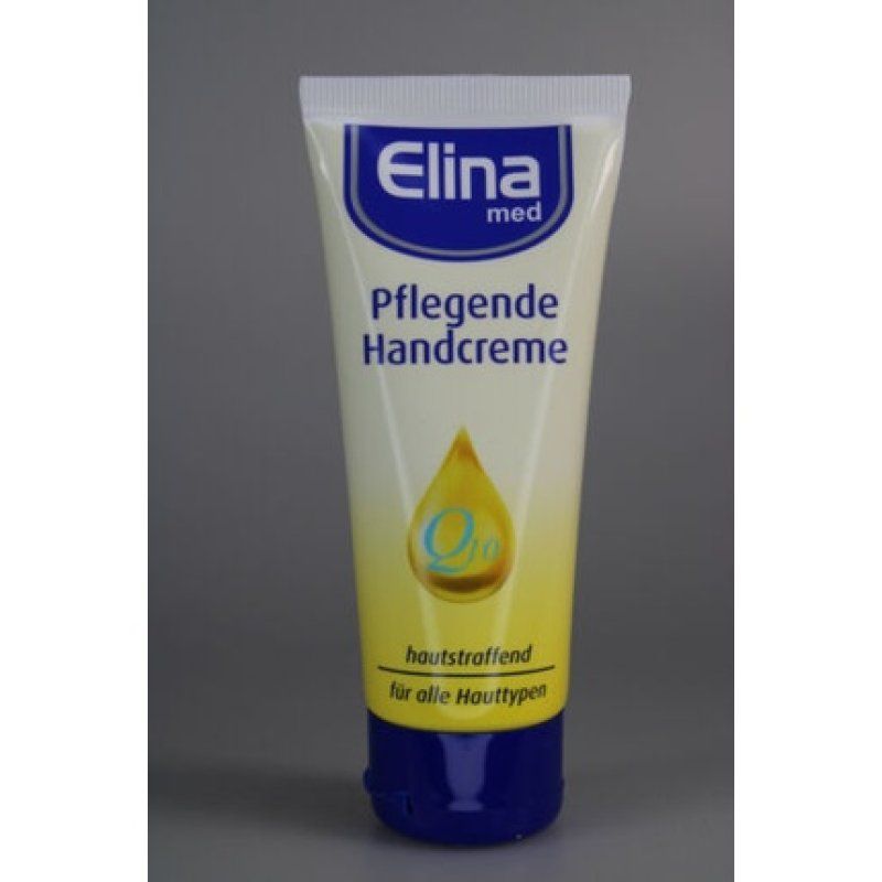 Elina Med Nourishing Hand Cream with Q10 Skin Tightening for All Skin Types 75ml