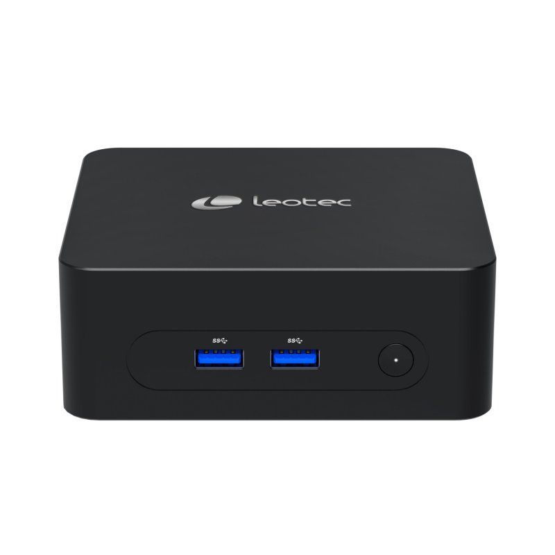 Leotec LEMPC20 PC/workstation barebone Black 5205U 1.9 GHz