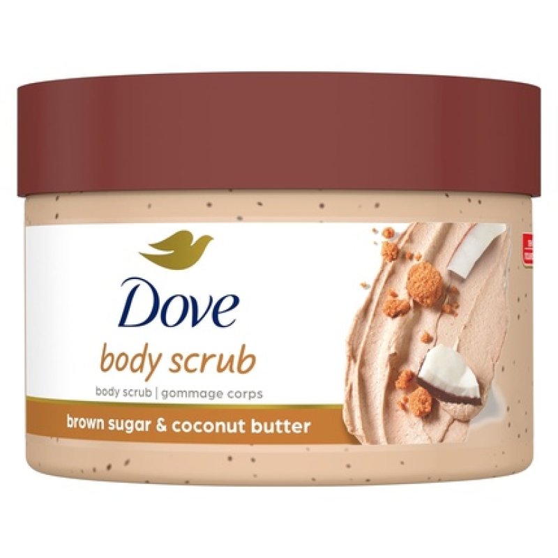 Dove Brown Sugar & Coconut Butter Body Scrub 10.5oz