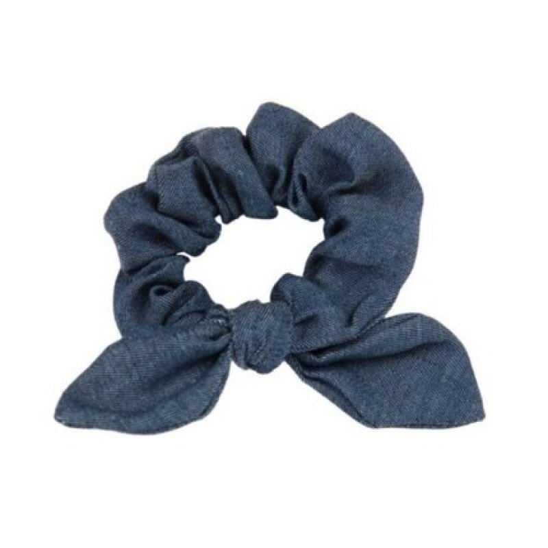 DONEGAL Hair Accessory Scrunchie Jeans Eraser with Ears