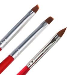 Sunone Nail Art Brushes 3 Pieces For Creative Nail Designs