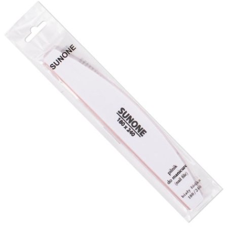 Sunone White Nail File 180240 1 Piece