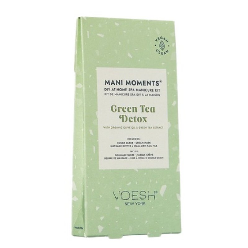 Mani Moments 3step Manicure Set Green Tea Detox