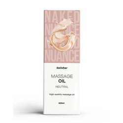 Satisfyer Massage Oil Neutral A Soothing Massage Oil For Relaxation