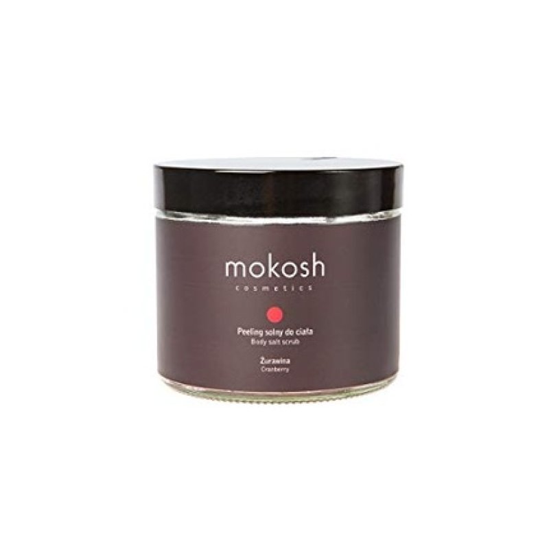 Mokosh Salt Body Scrub Cranberry 300g