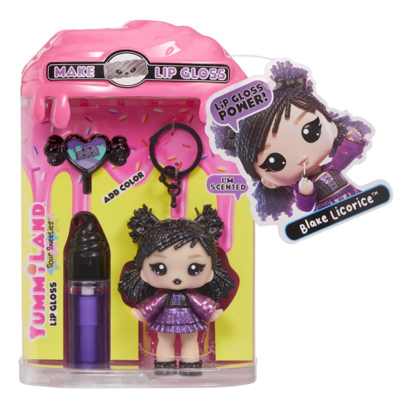 Yummiland Lip Gloss Doll Sour Sweeties - Blake Likorice
