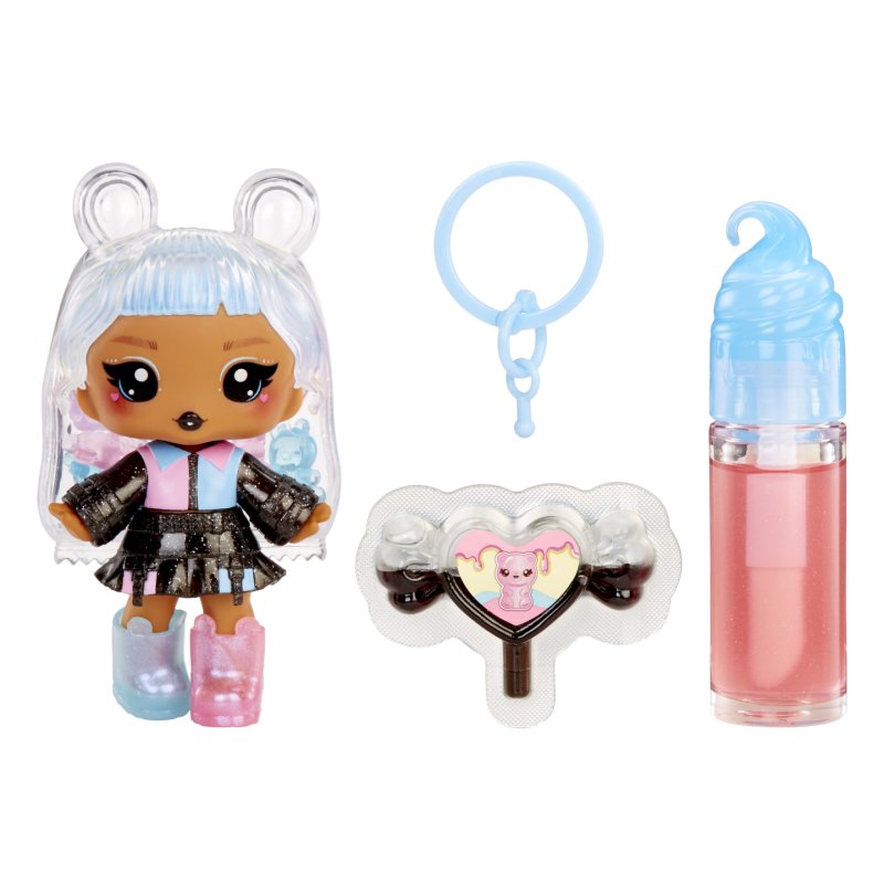 MGA Entertainment Yummiland Lip Gloss Doll Sour Sweeties - Gabi Gummybear
