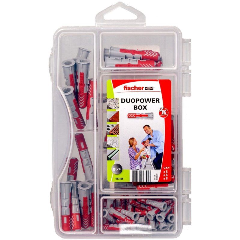 Fischer 553109 screw anchor / wall plug 85 pc(s)