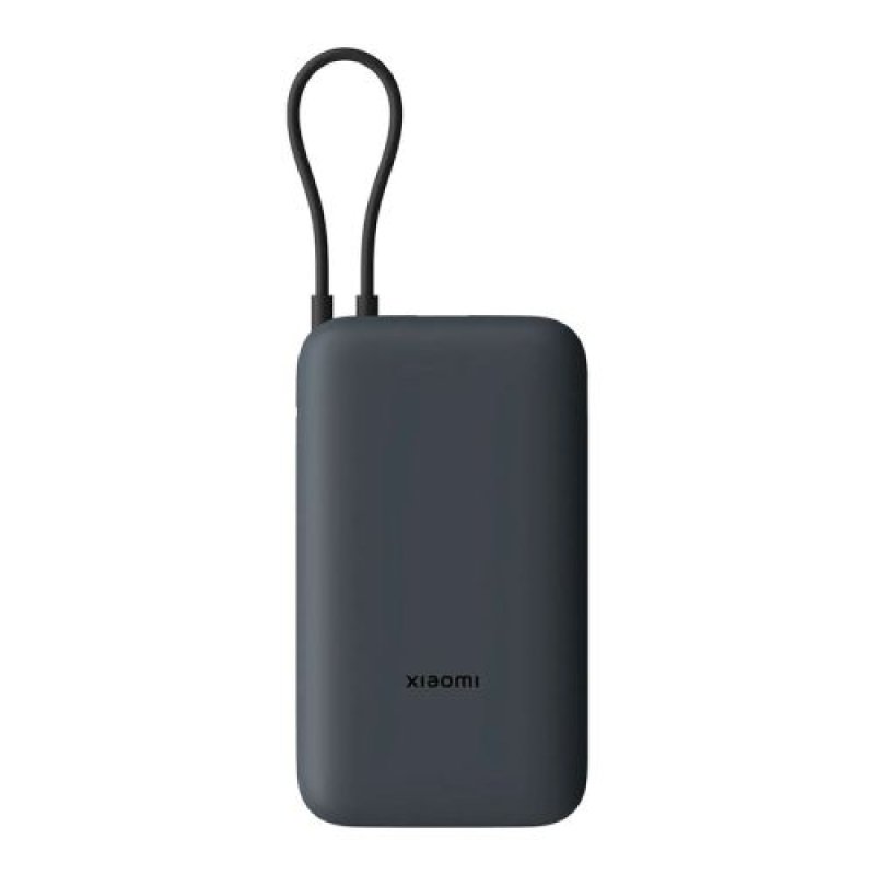 Xiaomi Power Bank 20000mAh 22.5W with Integrated Type-C Cable Dark Gray EU BHR9740GL