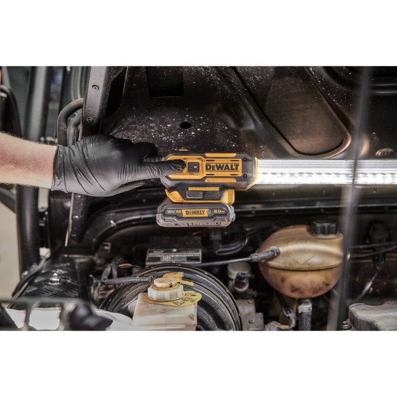 DeWALT DCL045-XJ work light Black, Silver, Yellow LED