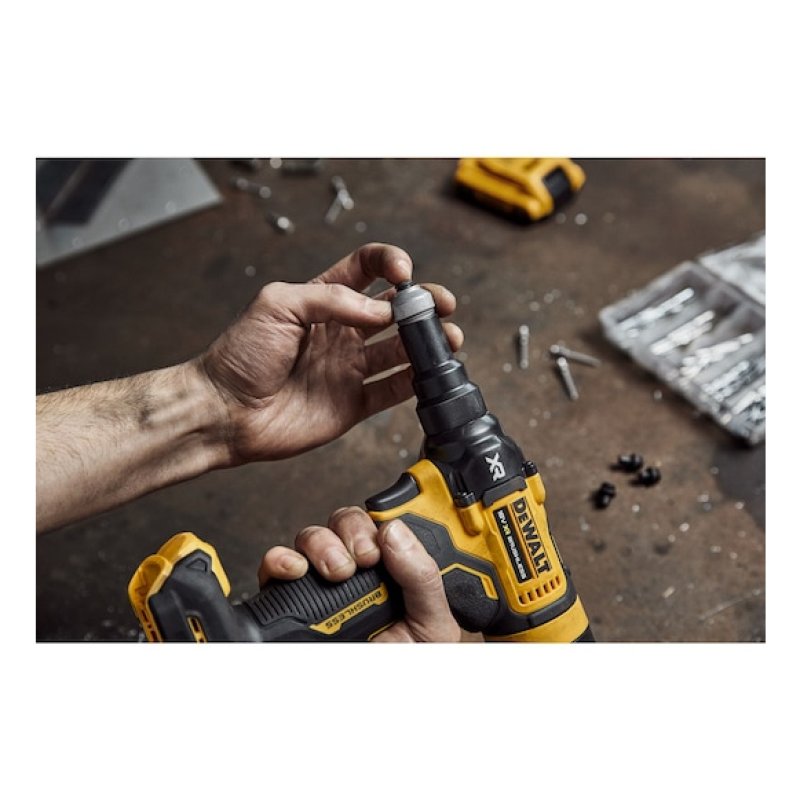 DeWALT DCF403NT-XJ power rivet tool Black, Yellow 2.4,3.2,4,4.8 mm 10000 kN