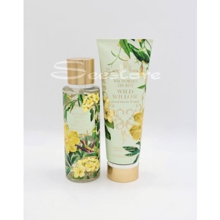 Victoria's Secret Wild Willow Body Mist Spray & Body Lotion