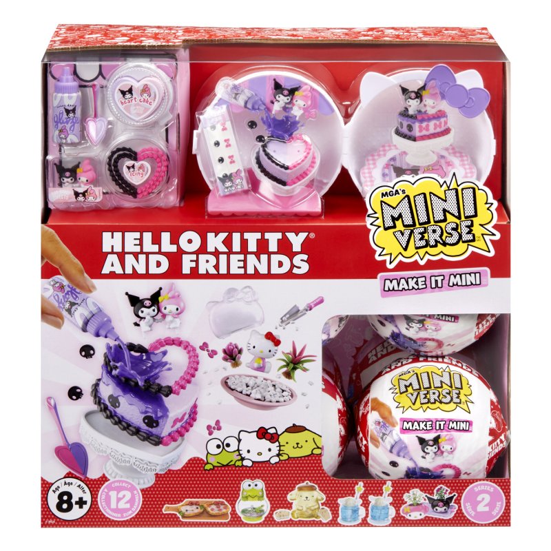 MGA's Miniverse - Make It Mini Hello Kitty and Friends Series 2 Mini Collectables (sortierter Artikel)