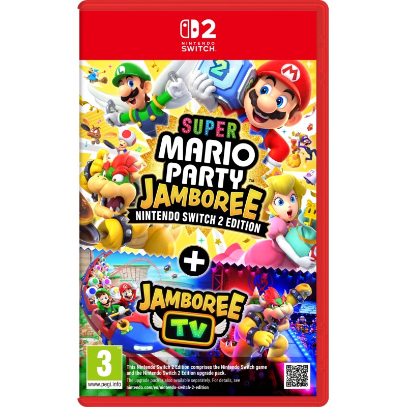 Nintendo Super Mario Party Jamboree - Switch 2 Edition ＋ Jamboree TV Standard Allemand, Néerlandais, Anglais,