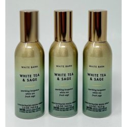 Bath & Body Works White Tea & Sage Concentrated Room Spray Mist Air Freshener