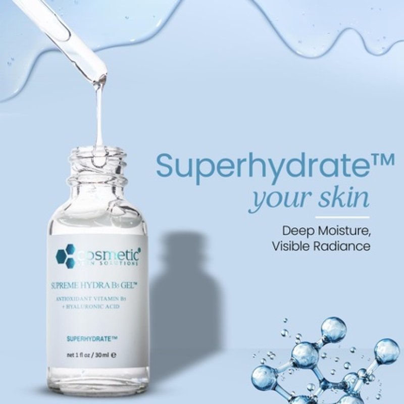 Supreme Hydra B5 Gel with Antioxidant Vitamin B5 and Hyaluronic Acid 2 Oz