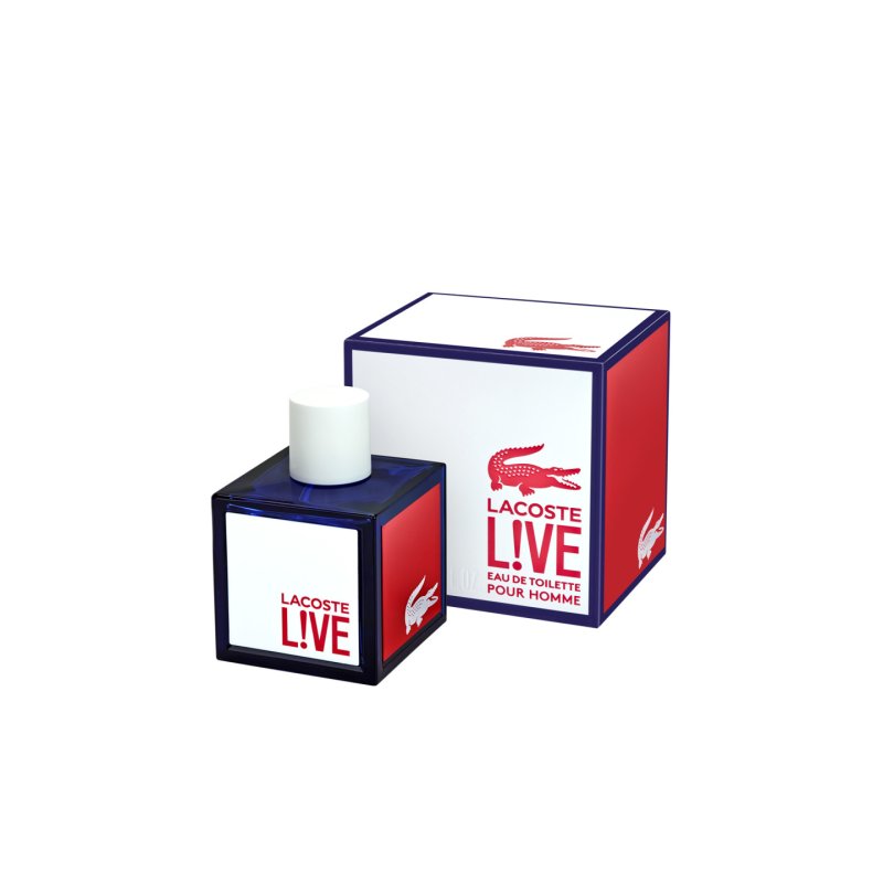 Lacoste L!VE Eau de Toilette spray 1.3 Fl Oz 40ml.