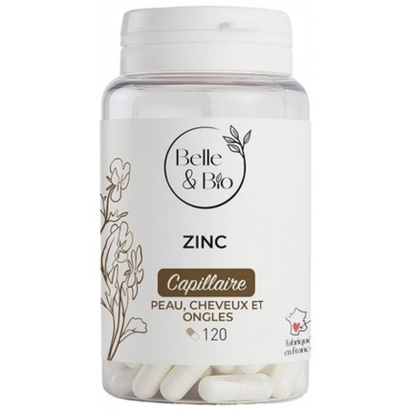 Belle & Bio Zinc Dietary Supplement 120 Capsules