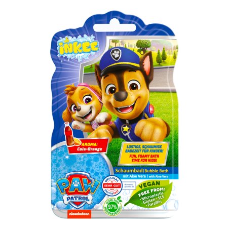 Inkee Bubble Bath Liquid Paw Patrol Bath Additive for Children - Blue Paw Patrol