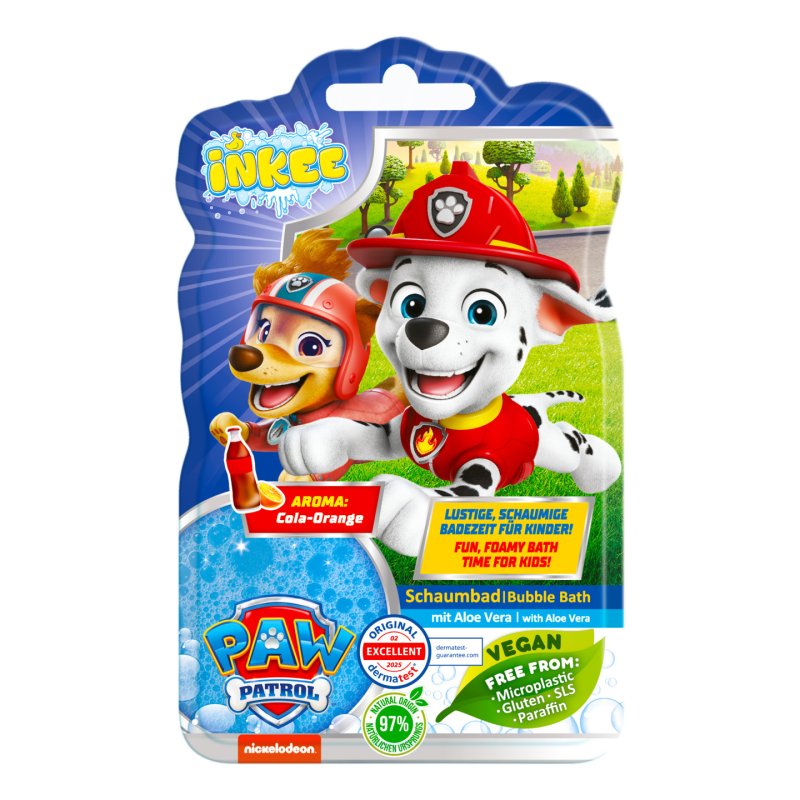 Inkee Bubble Bath Liquid Paw Patrol Bath Additive for Children - Blue Paw Patrol