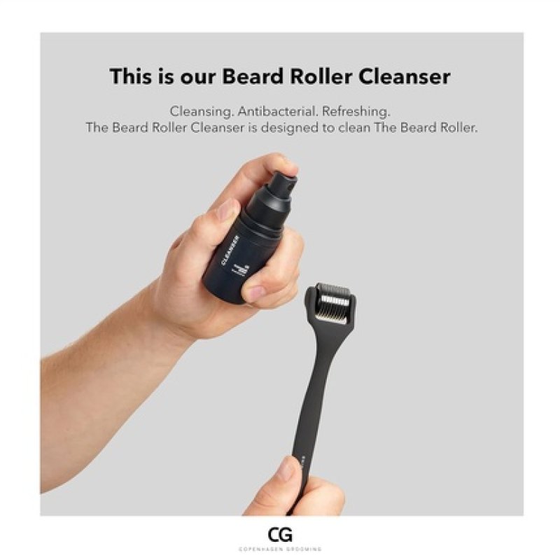 Copenhagen Grooming Beard Roller Cleanser - Beard Derma Roller Sanitizer