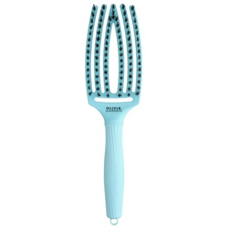 Olivia Garden Finger Brush Dolce Vita Hair Brush Blue Sky