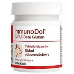 Immunodol 1,3/1,6 Beta-Glucan Immune System Support for Dogs and Cats 30 Tablets