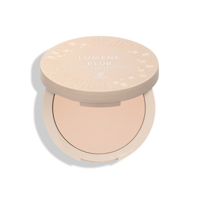 Lumene Blur Longwear Powder Foundation Long-Lasting Powder Spf15 2 10g