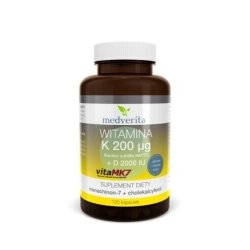Medverita Vitamin K2 200mcg D3 2000iu
