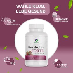 Forskolin Forte Extract 400mg 60 Capsules