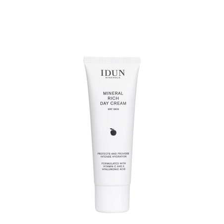 IDUN Minerals Mineral Rich Day Cream with Swedish Canola Oil and Hyaluronic Acid 1.69 Oz