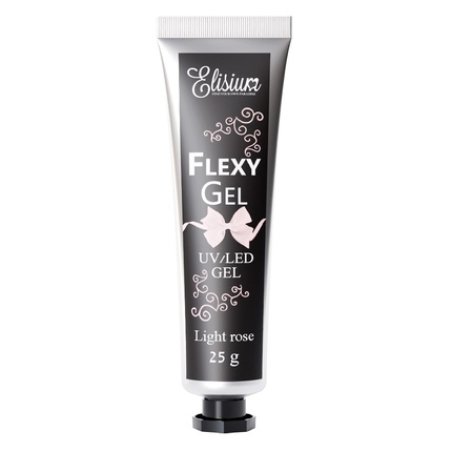 Elisium Flexy Gel Nail Extension Gel Light Rose 25g