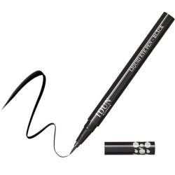 Idun Minerals Liquid Eye Pen Matte Black Long-Wearing Formula with Charcoal and Purified Mineral Pigments 0.02 oz