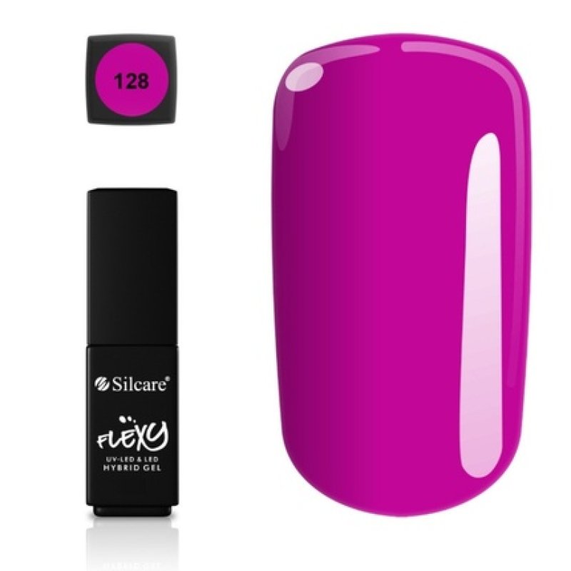 Silcare Flexy Hybrid Nail Polish 128 Show 4.5g