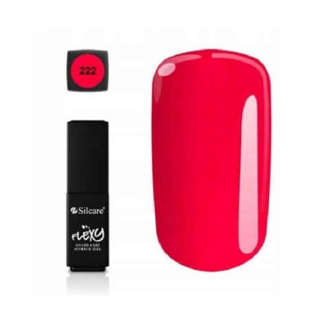 Silcare Flexy Hybrid Nail Polish 222 Holi 4.5g