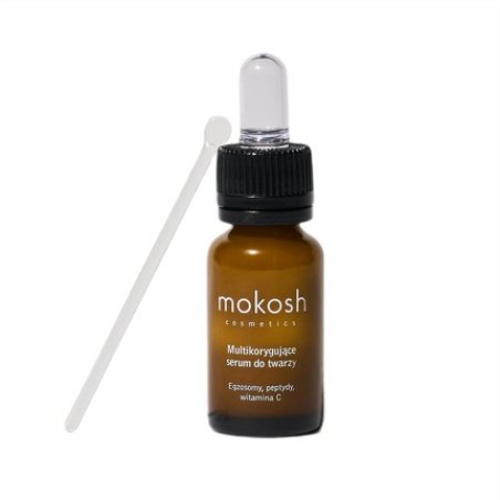 Mokosh Multicorrective Face Serum With Exosomes Peptides And Vitamin C 12ml