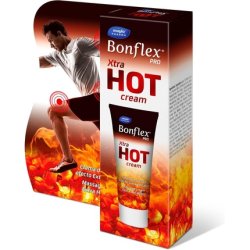 Bonflex Xtra Hot Cream 100ml with Hyaluronic Acid and Glucosamine