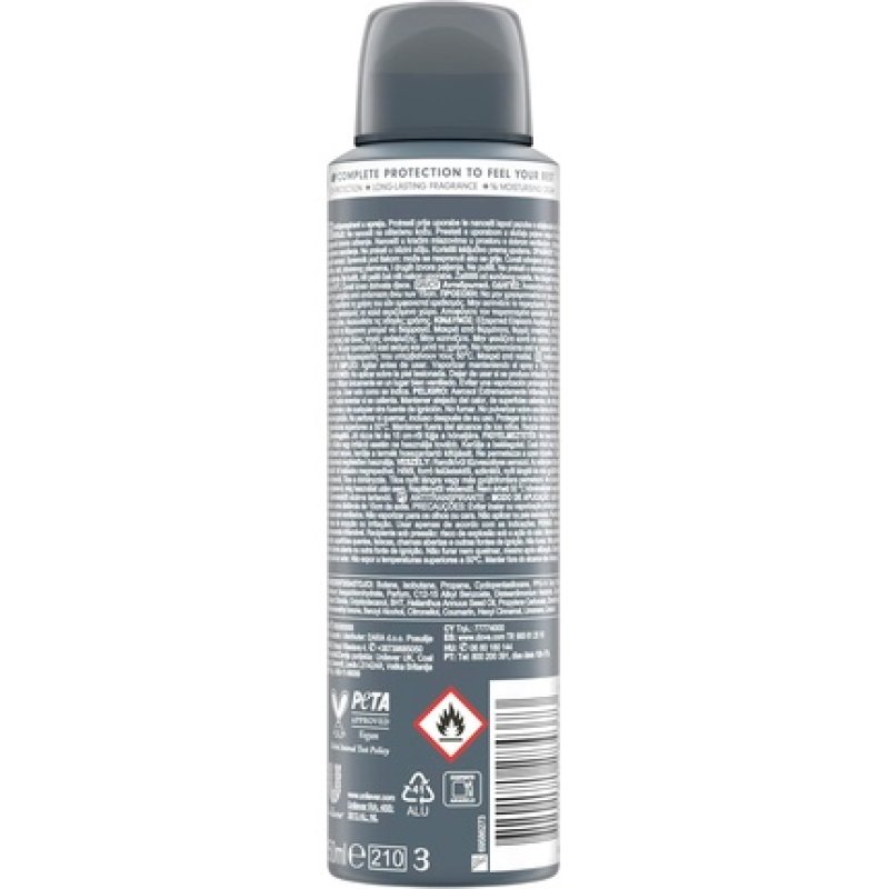 Dove Men Invisible Dry Deodorant Spray 200ml