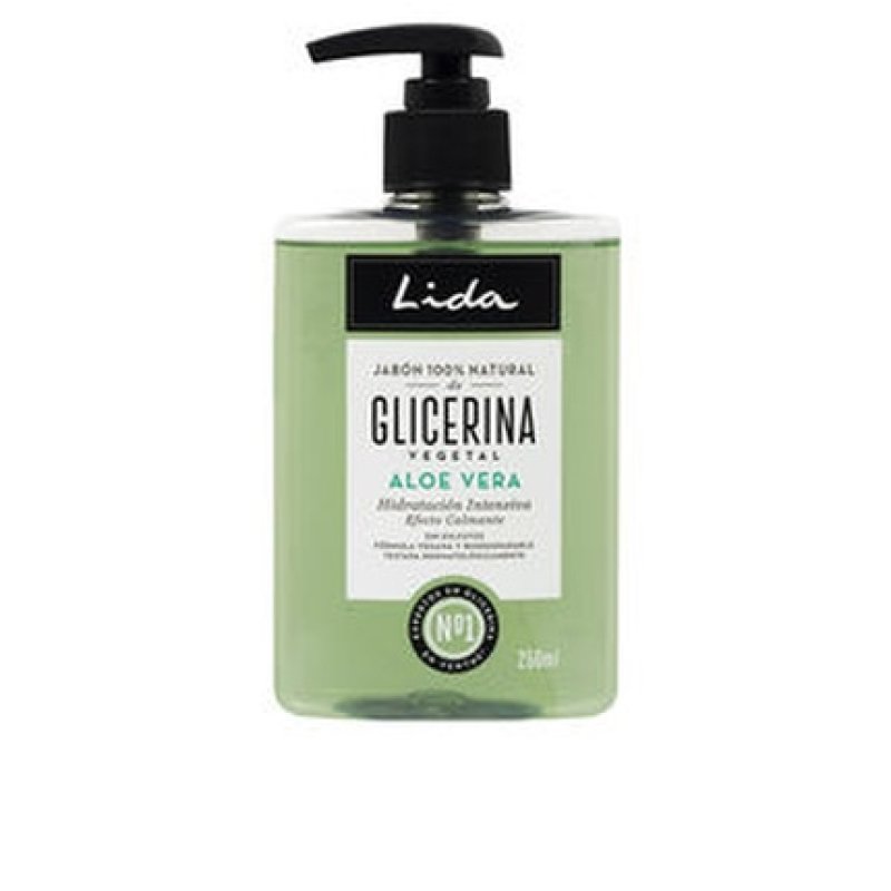 Lida 100% Natural Soap Glycerin And Aloe Vera 250 Ml