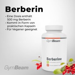Gymbeam Berberine Capsules High Dosage 500mg