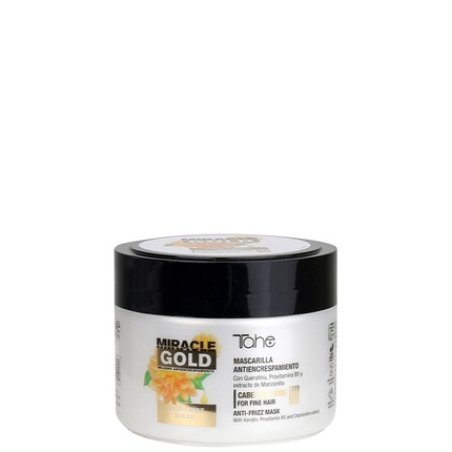 Tahe Miracle Gold Anti-Frizz Mask For Fine Hair 300ml
